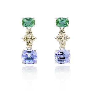 Tanzanite earrings